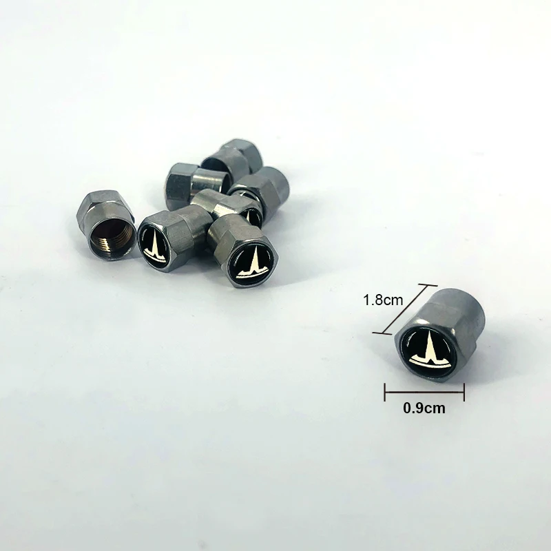 4 шт. колпачки для клапанов автомобильных шин водонепроницаемая крышка Cadillacs Escalade