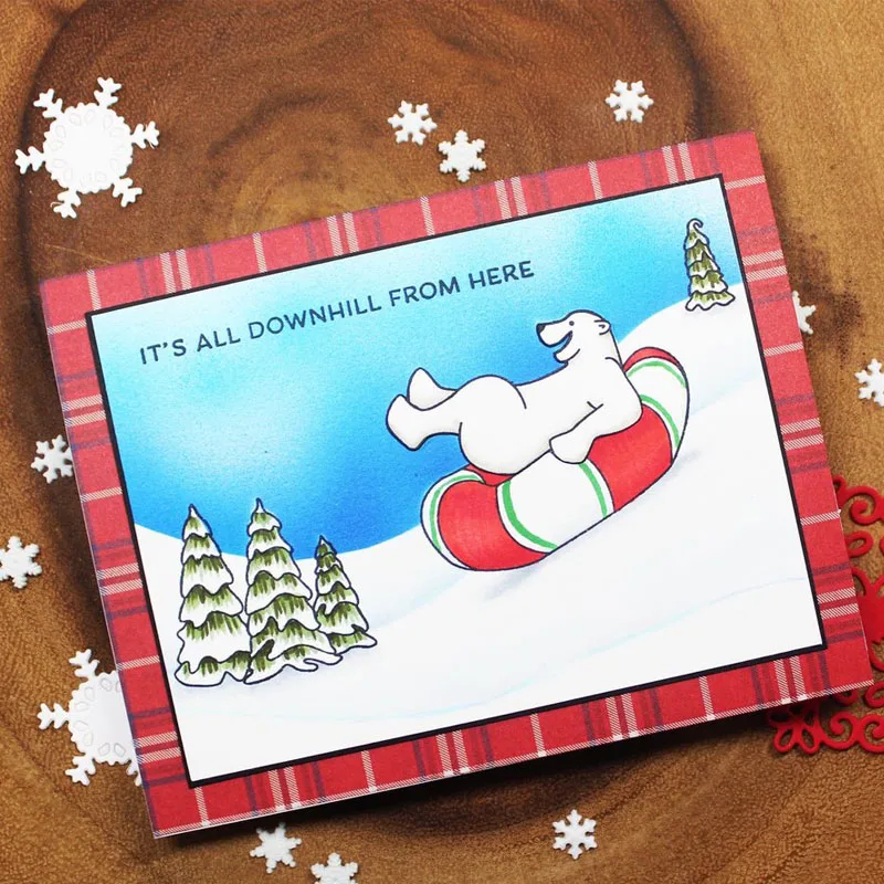 Moose & Полярный медведь раздвижные ворота для бутылок на должен сказать