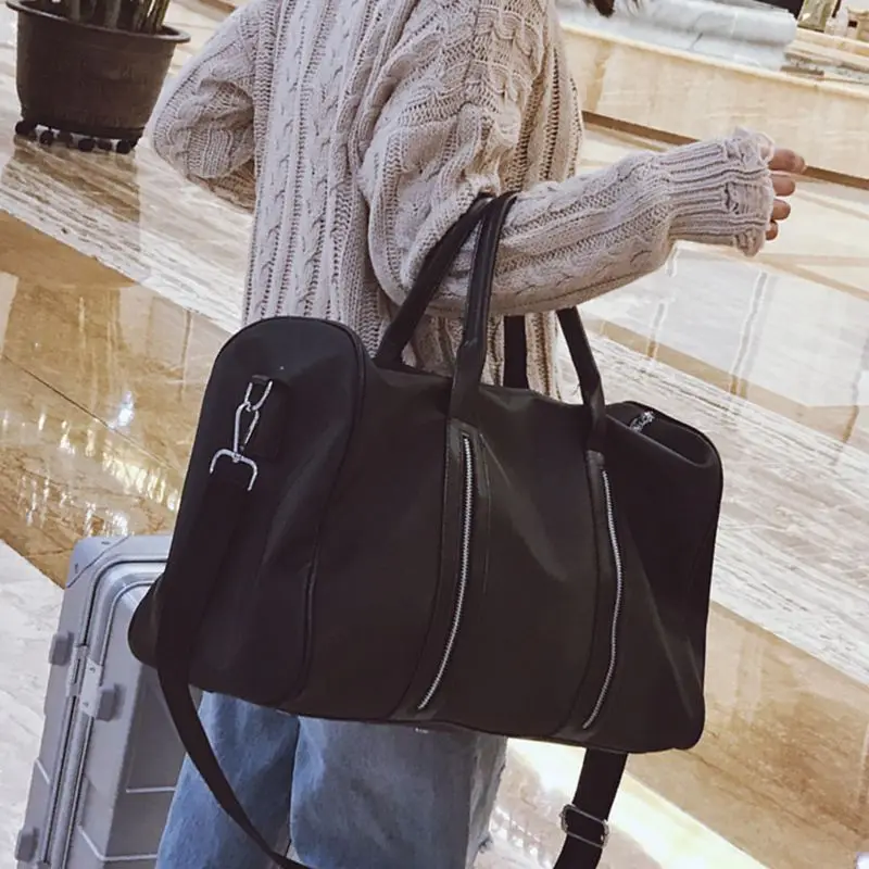 New Style Hand Luggage Bag Women's Long Distance Travel Waterproof Gym Boarding Men's Duffel Big Bags | Багаж и сумки