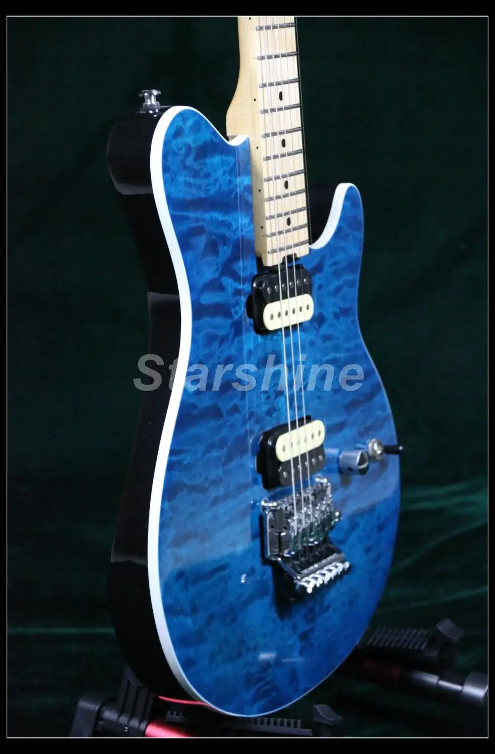 Electric Guitar CC-OPL Quilted Maple Top AXIS Style FR Bridge Zebra Pickups | Спорт и развлечения