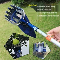 aluminum alloy fruit picker high altitude fruit picking magic device persimmon bayberry multifunctional fruit picking tool