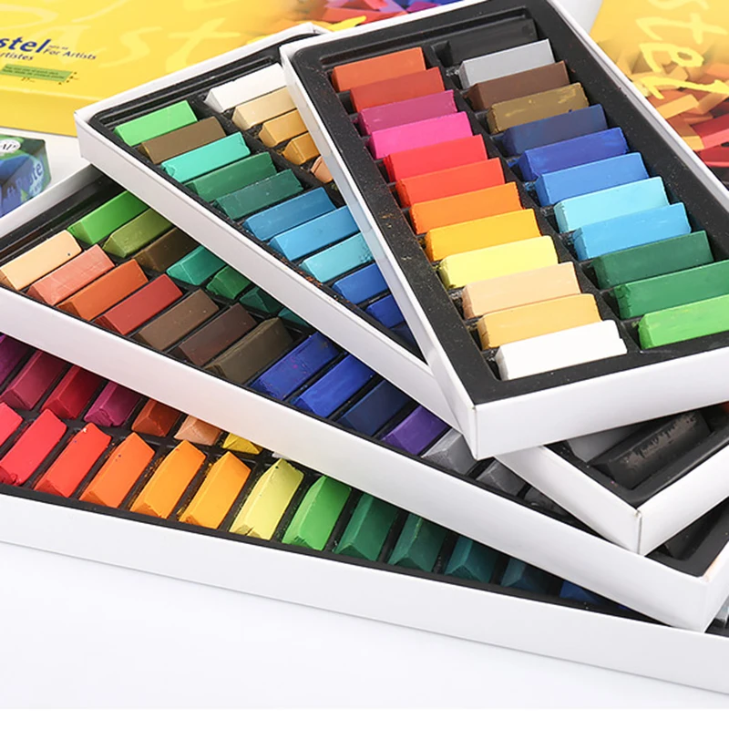 Цветная меловая мягкая кисть для пудры Пастельная палочка краска рисования