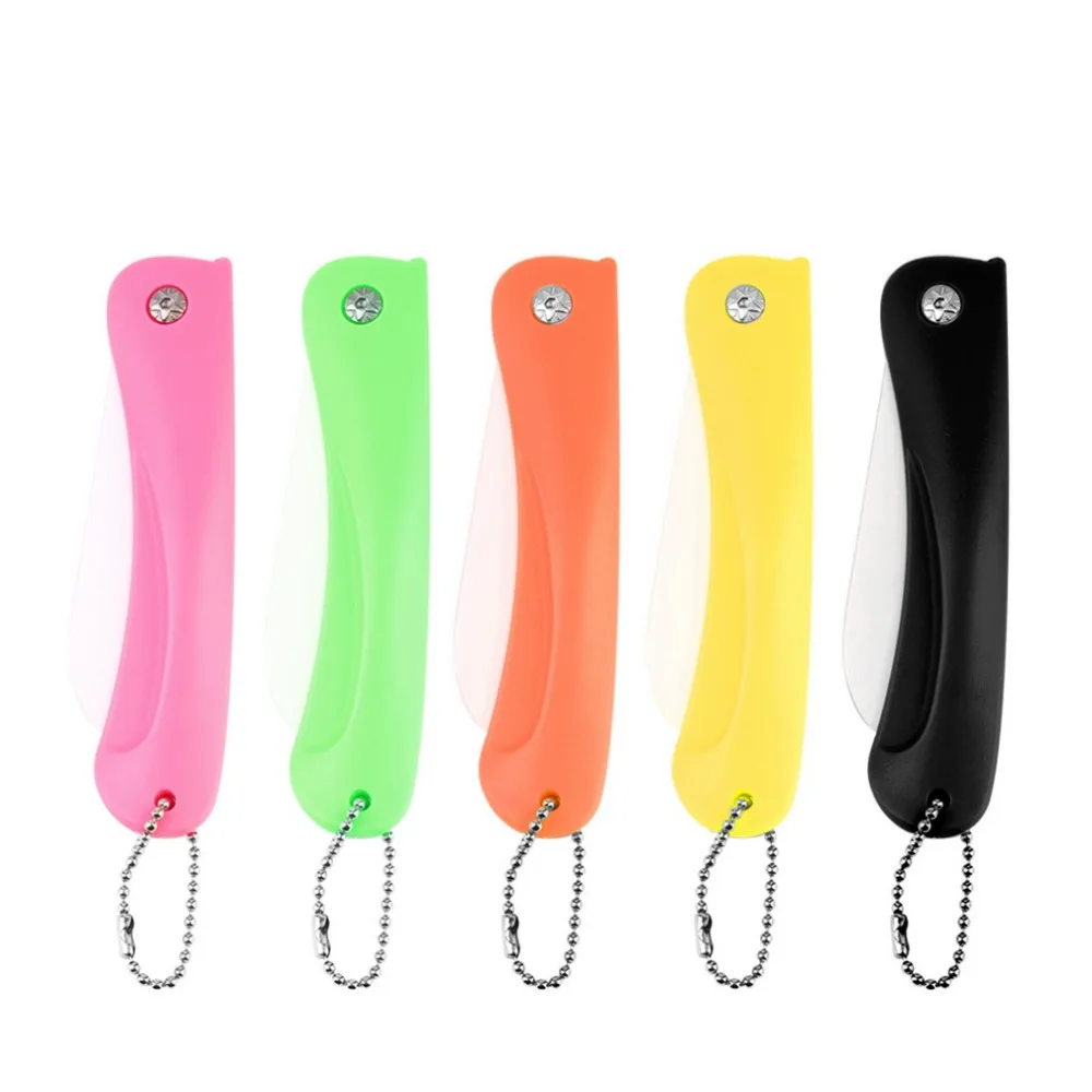 5 цветов складной Керамика Ножи подарок карман складные ножи Кухня овощи фрукты с