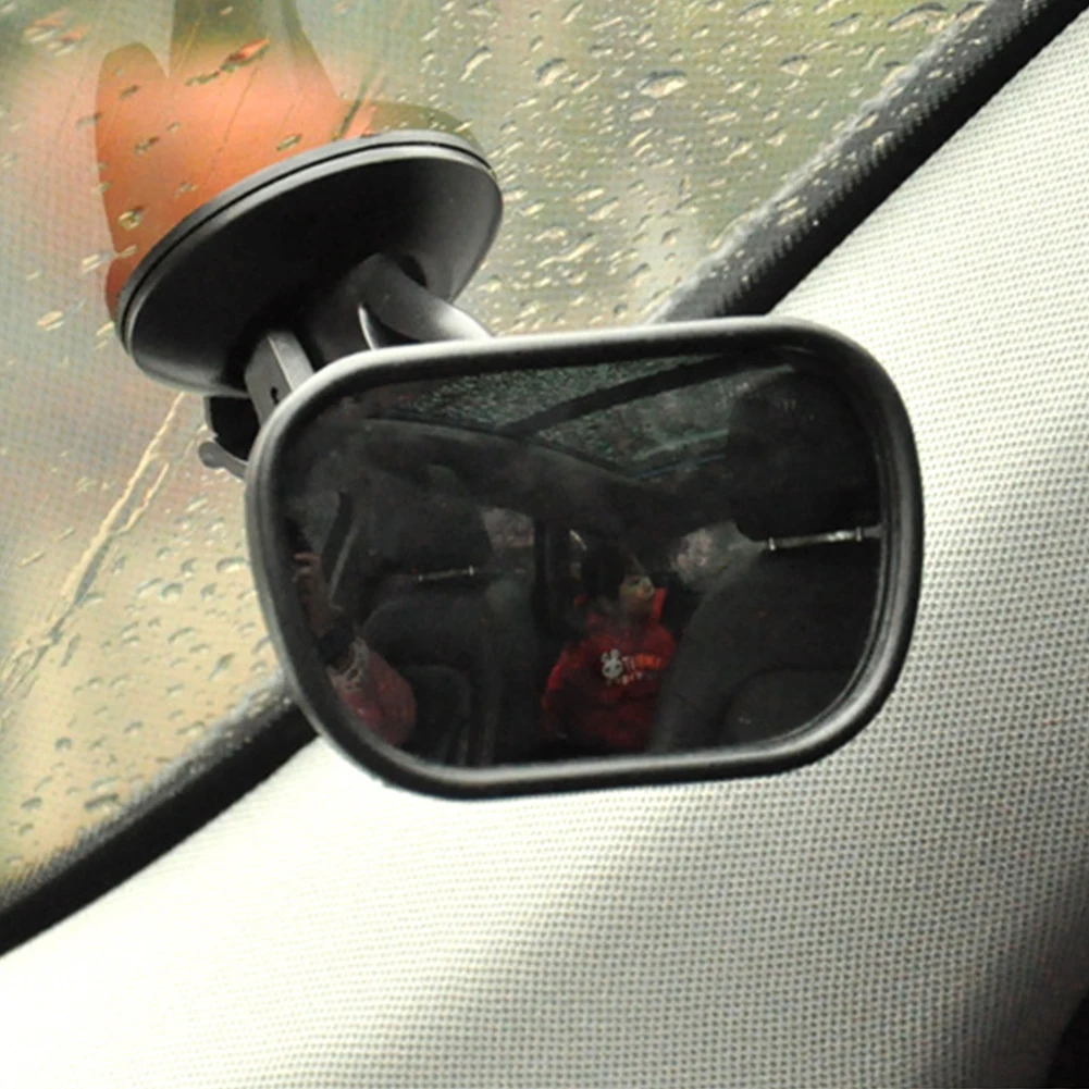 Baby Viewer Mirror Adjustable Detatchable Suction Cup Safety Universal Shatter-proof Auto Inner On Windshield Car Accessories | Автомобили