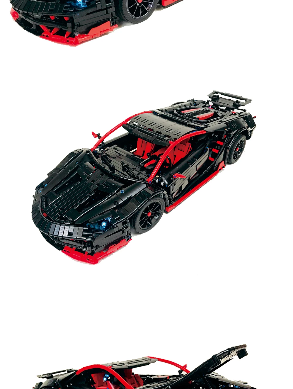 MOC-12560 Technic серии RC автомобиль Roadster мощность функция автомобиля строительные блоки кирпичи дети Technic игрушки для детей ребенок рождественские подарки