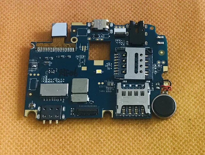 Б/у оригинальная материнская плата 512M RAM + 8G ROM для Doogee X10 MTK6570 двухъядерный 5 0