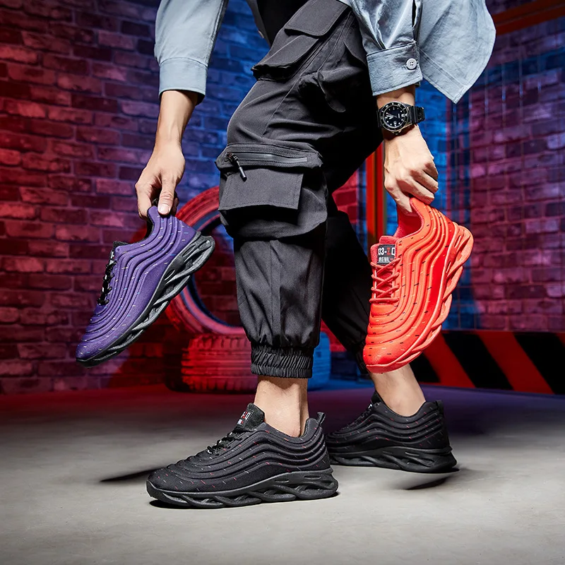 

mens shoes casual sneakers 2020 New Classics Men Walking Shoes Lace Up Men Loafers Shoes Outdoor Jogging Sneakers Comfortable