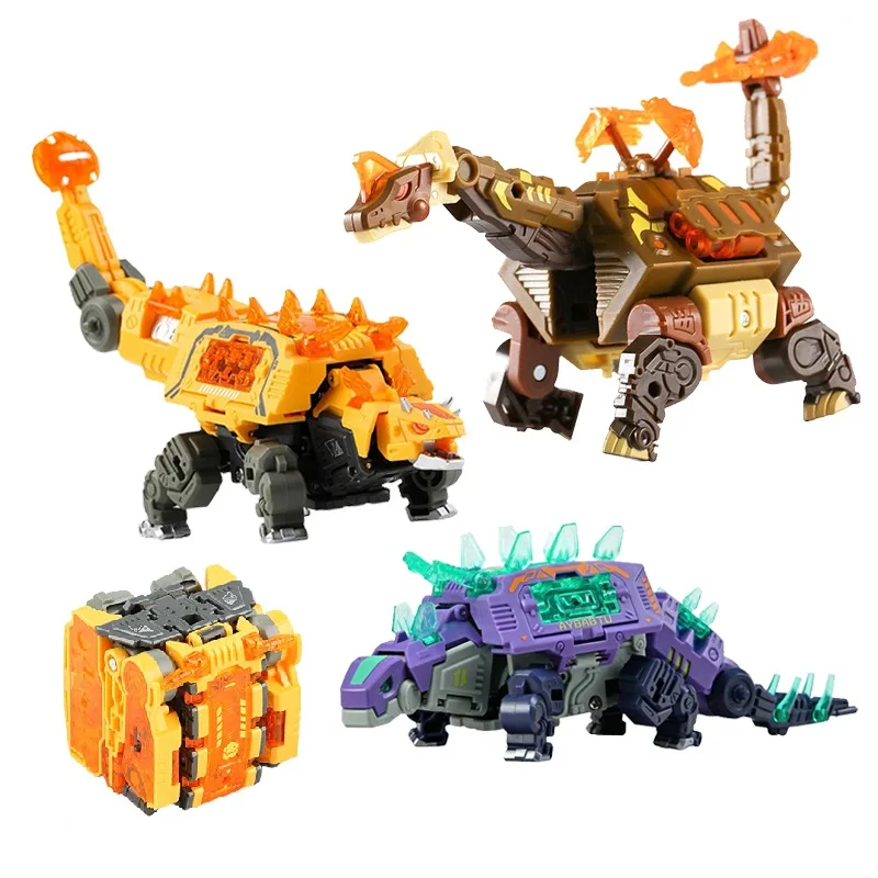 52TOYS BeastBox Deformation Robots Stegosaurus Dinosaur BB25 BB26 BB2TH Transformation AnimalAction Figure Toys Kids Gifts