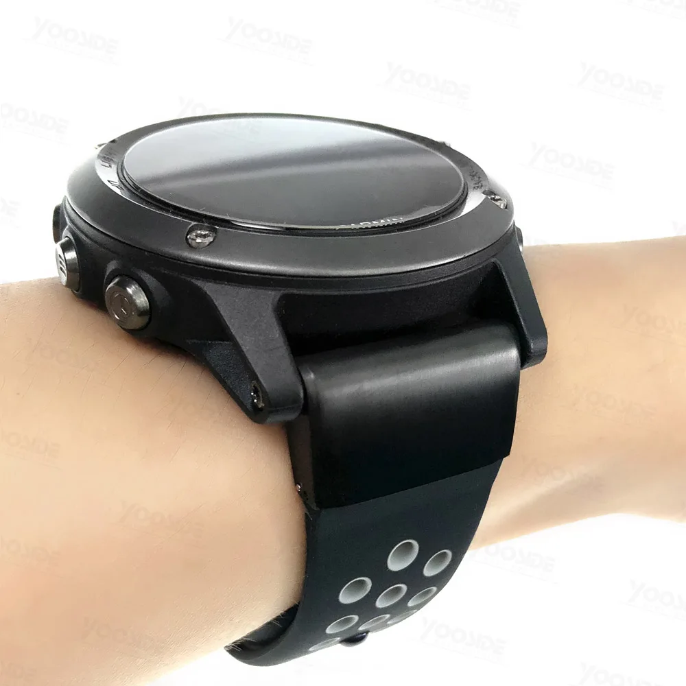YOOSIDE Fenix 6X Браслет спортивный силиконовый 26 мм Quick Fit ремешок для часов Ремешок для Garmin Fenix 3/Fenix 3 HR/Fenix 5X/5 Plus