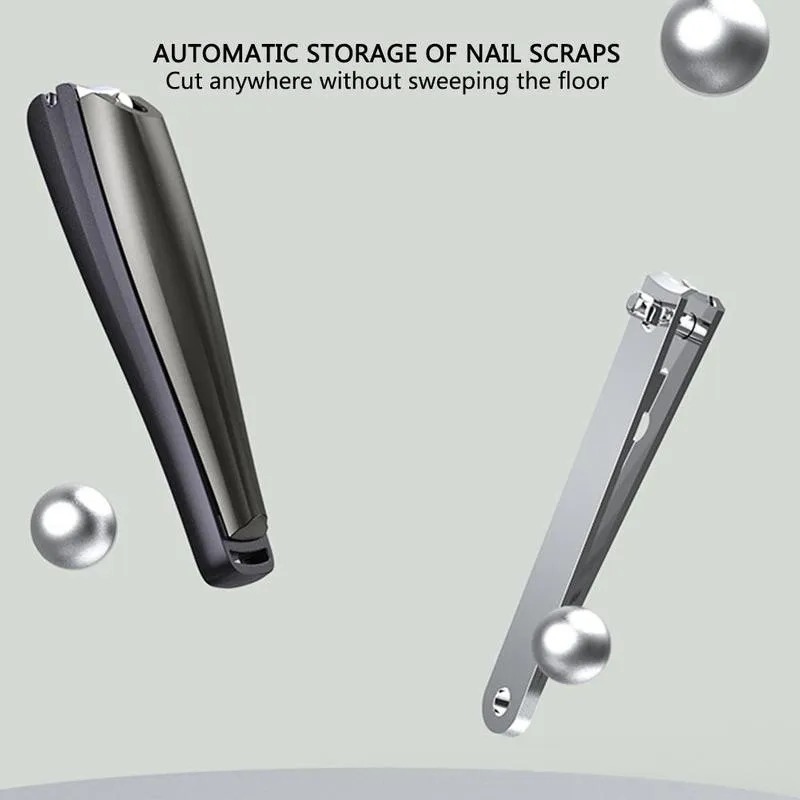 

New Professional Nail Clippers Steel Nail scissors Beauty Professional Cutters Nail Manicure Steel Toe B1J2