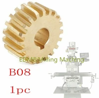 milling machine part b08 feed drive feed copper worm gear clutch gear for cnc bridgeport mill tool