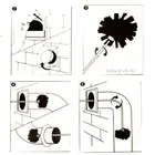 Нейлоновая Щетка с 6 шт. длинными ручками, гибкие трубные стержни для дымохода, чайника, дома, очиститель, инструмент для очистки Kit WXTC