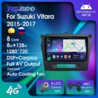 Автомагнитола TIEBRO 2DIN Android11 для Suzuki Vitara 2015-2017 стерео приемник GPS навигация Авторадио Bluetooth плеер IGO DSP