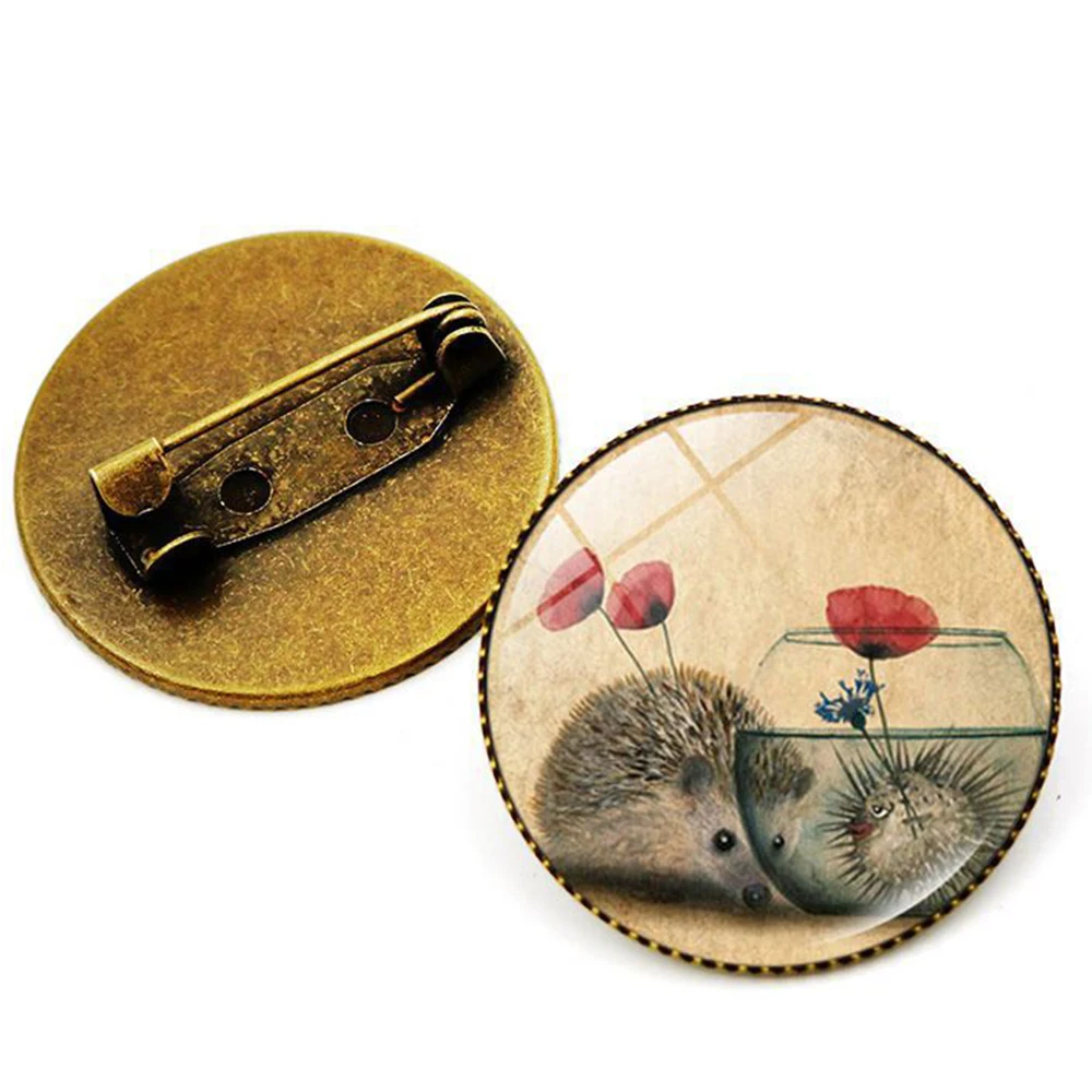 1 шт. брошь в виде ежа | Дом и сад