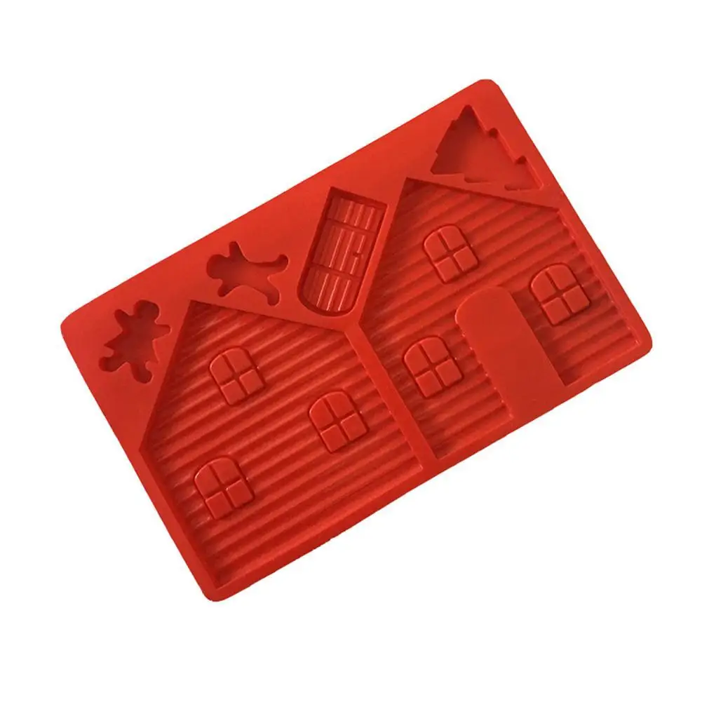 1 шт. Рождественский имбирный домик силиконовая форма для выпечки тортов сделай