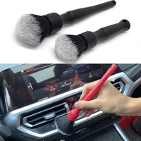 2pcs car detailing brush auto wash accessories car cleaning tools car detailing kit vehicle interior air conditioner supplies
