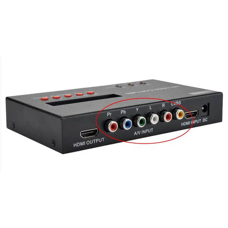 Видеомикрофон HD 1080P HDMI/Ypbpr/CVBS|grabber hdmi|game video capturecapture card |