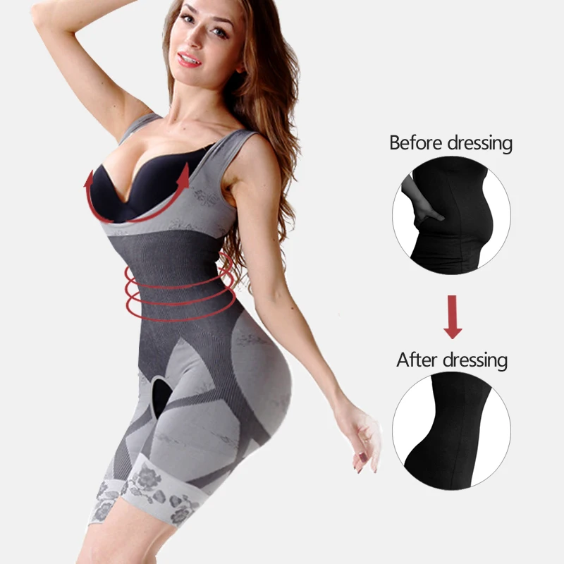 Женское боди Корректирующее белье тренажер для талии похудения женский пояс