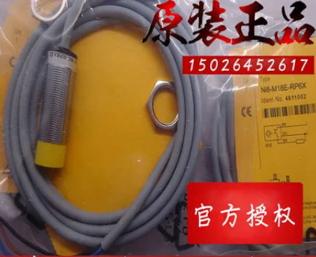 NI8-M18-RD4X Sensor DC 2 wire NC Waterproof New High Quality
