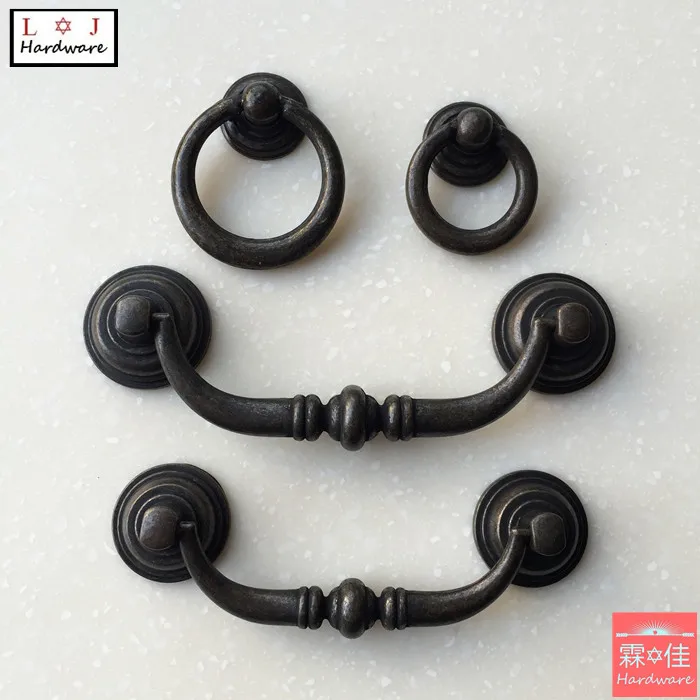 Мебель в стиле ретро выдвижной ящик шкаф дверь шкафа выдвижные ручки и ручка |