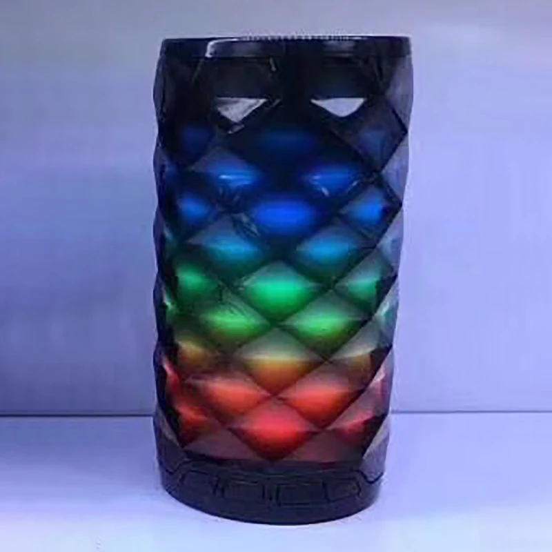 5V LED Хрустальный фонарь беспроводной Bluetooth динамик USB Мини Красочный Алмаз