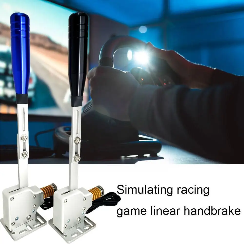 Simulation Racing Game Pc Usb Linear Handbrake For G29/g25/g27/g920 Thrustmaster T300rs/gt Steering Wheel N5b4 | Электроника