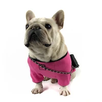 puppy dog clothes short sleeved summer thin cotton breathable pet trendy brand teddy french bulldog schnauzer clothing