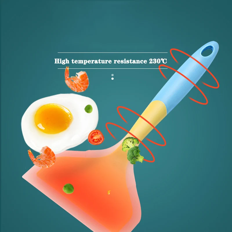 Антипригарный силиконовый шпатель кухонная посуда утварь для приготовления