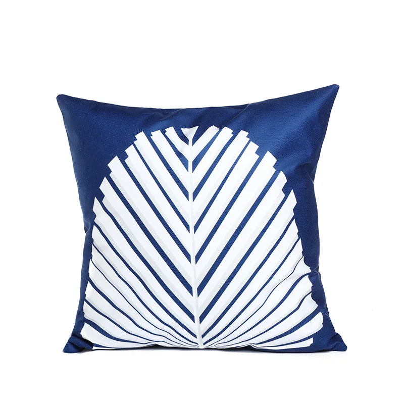 

European Roman letter pillow cover light luxury sofa living room pillow case office waist pillow cover pillow case