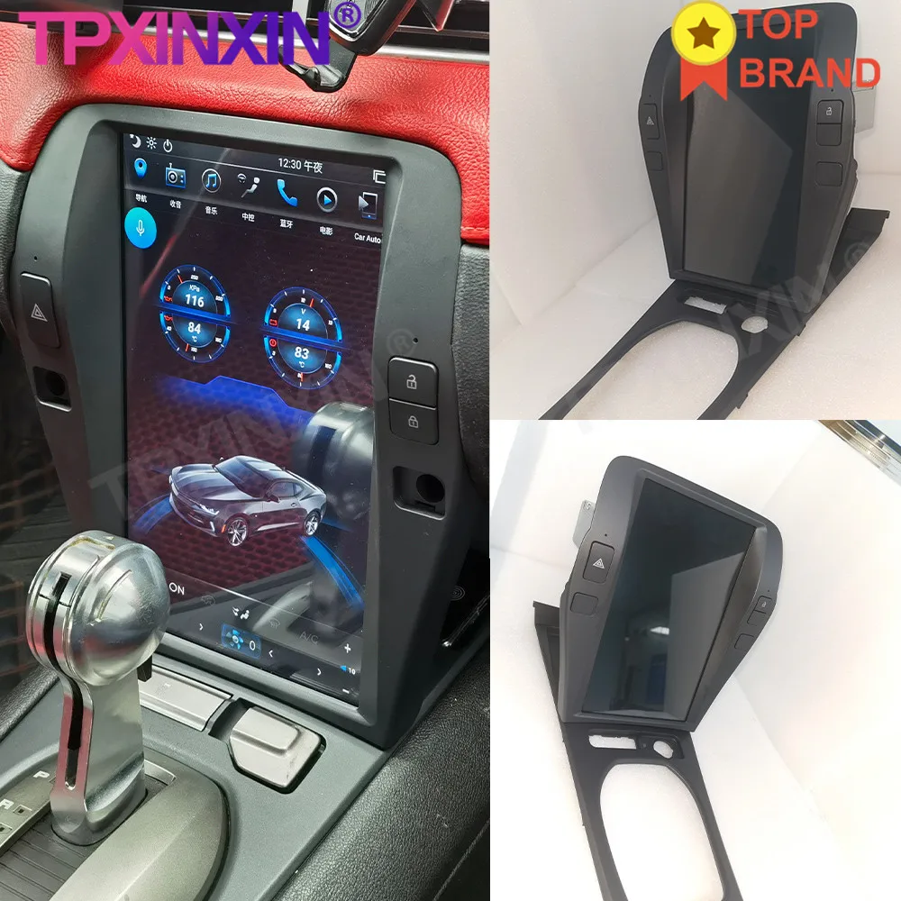 tesla style 464g for chevrolet camaro 2010 2015 car multimedia android player radio accessories carplay gps map navigation dsp free global shipping