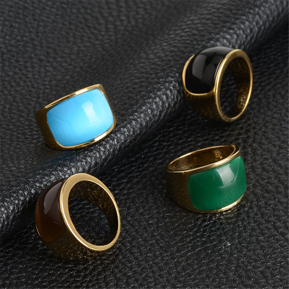 Loreдана изысканные кольца. Модные технологии полировки гладкая круглая дуга