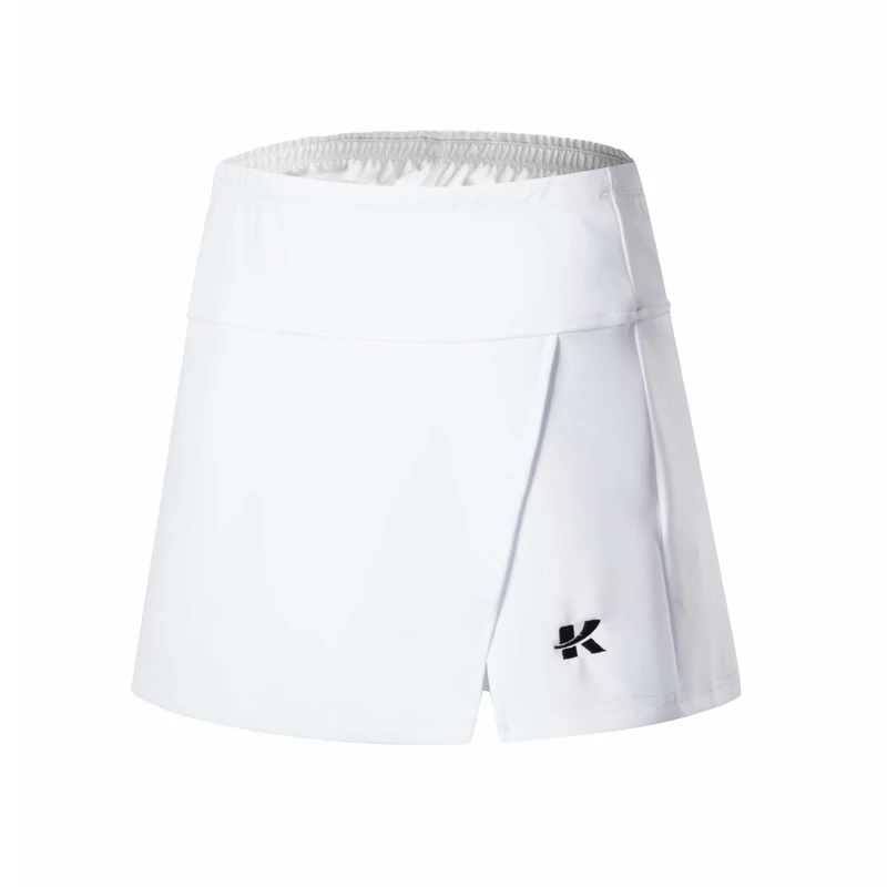 White A skirt Новые юбки для бадминтона, быстросохнущие и пропускающие воздух спортивные юбки и полиэфирные быстросохнущие юбки для тенниса - Цвет: White A skirt