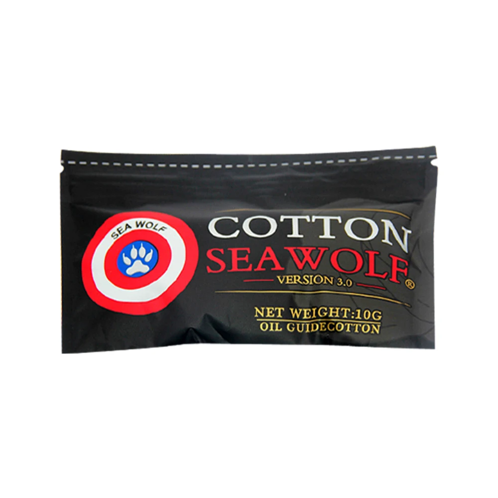 

1Pack arrival high quality Ect Cotton Bacoon rda cotton For RDA RBA Atomizer e cig DIY Electronic Cigarette Heat Wire Organic