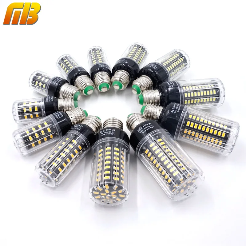 E27 светодиодный светильник лампа 3 Вт 5 7 9 12 15 AC85 265V без мерцания SMD5736 лампада для