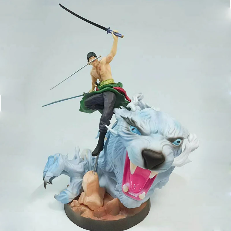 

33cm Anime One Piece Figure Model New world Roronoa Zoro Straw hat Classic battle PVC Action Figure Collectible Gift Doll Toy