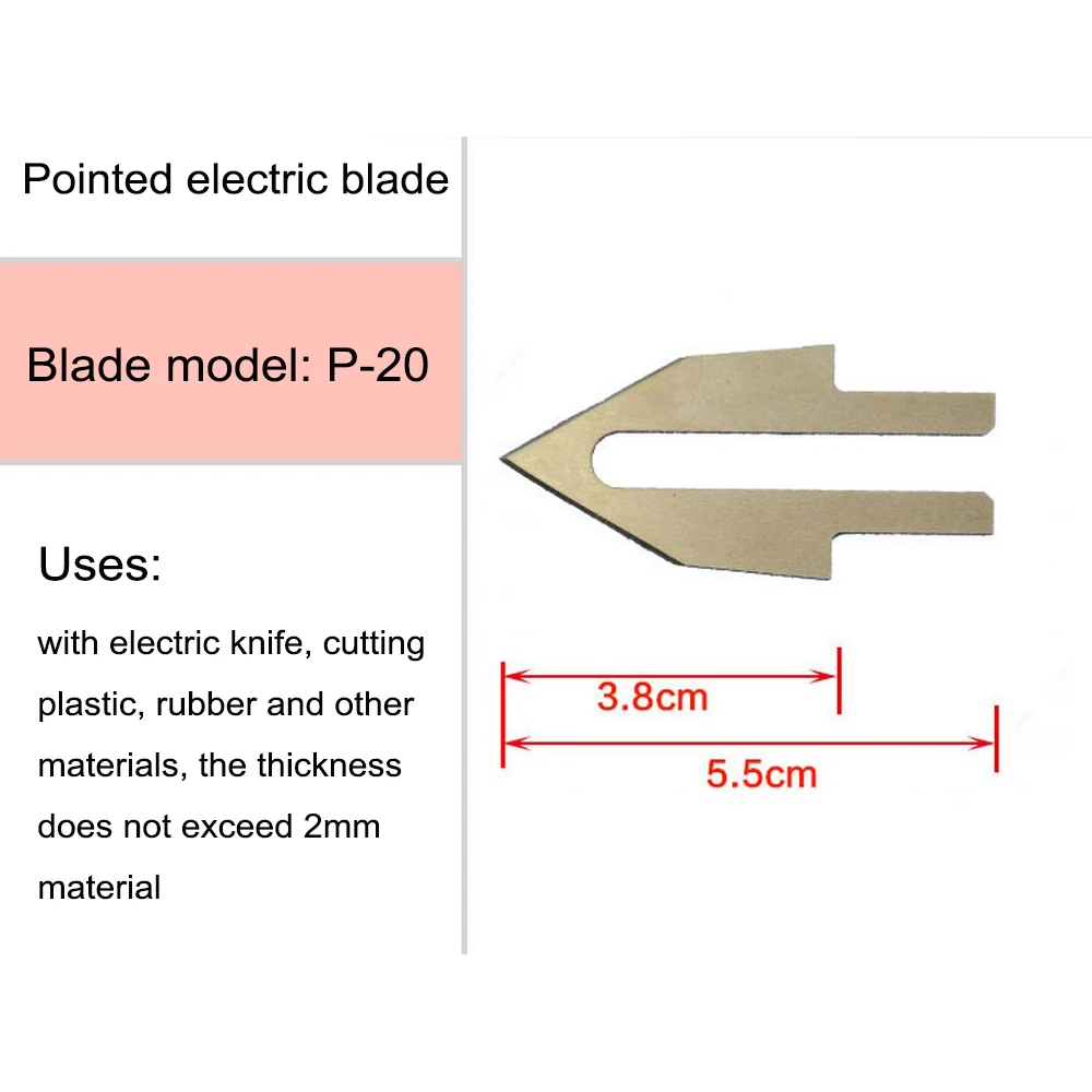 Электрическое лезвие ножа для горячего резака лезвия из никель хромового сплава