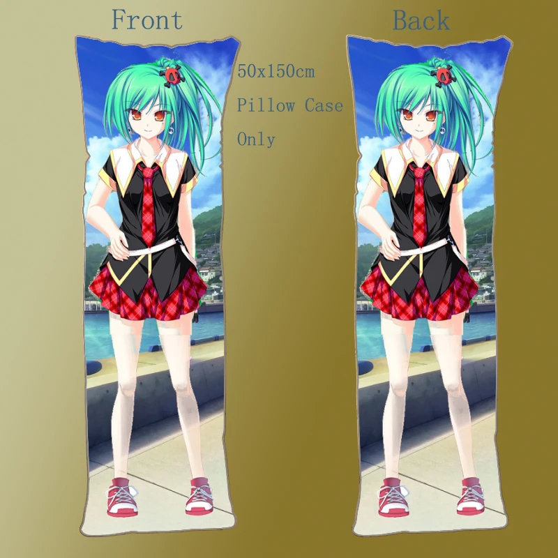 

Anime Dakimakura Body Pillow Case Suzukaze No Melt Suzu Cover Decorative Pillowcases Home Decoration Accessories 150cm