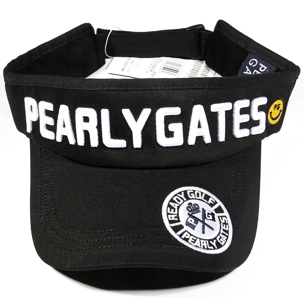 New Adjustable GP Golf Hat Without Top Caps Outdoor Sport Smiling Face Golf Hats Cotton Cap Pearly Gates Colorful