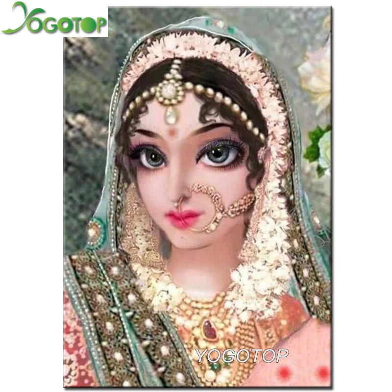 5d алмазная вышивка индийская красота девушка сделай сам полная Алмазная картина