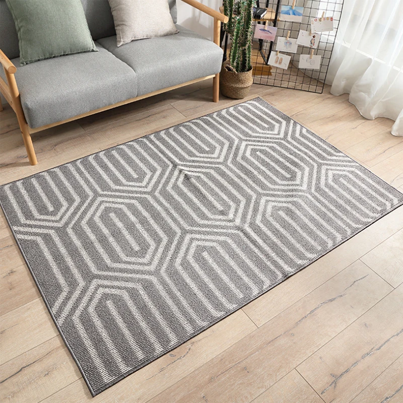 Modern Geometric Polypropylene Dust Removal Mat for Household Living Room Carpet | Дом и сад