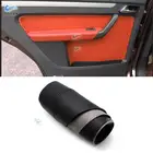 Для VW Touran 2006 2007 2008 2009 2010 2011 2012 - 2015 4 шт. кожаная Дверная панель из микрофибрыкрышка для подлокотника двери защитная отделка