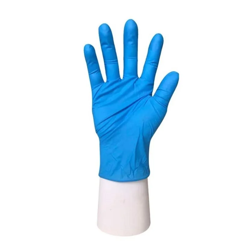 Blue Disposable Gloves for children kids Rubber Nitrile gloves Cleaning Drawing 60/40/20pcs Hot Sale | Дом и сад
