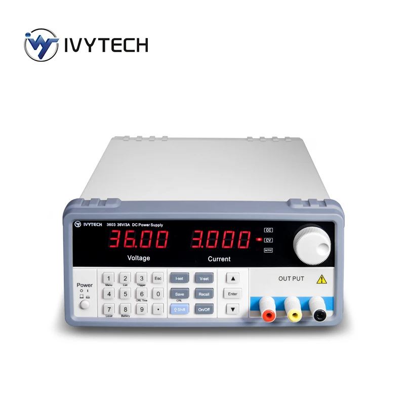 Программируемый Линейный источник питания постоянного тока серия IPS3000 30 В 3 А 5