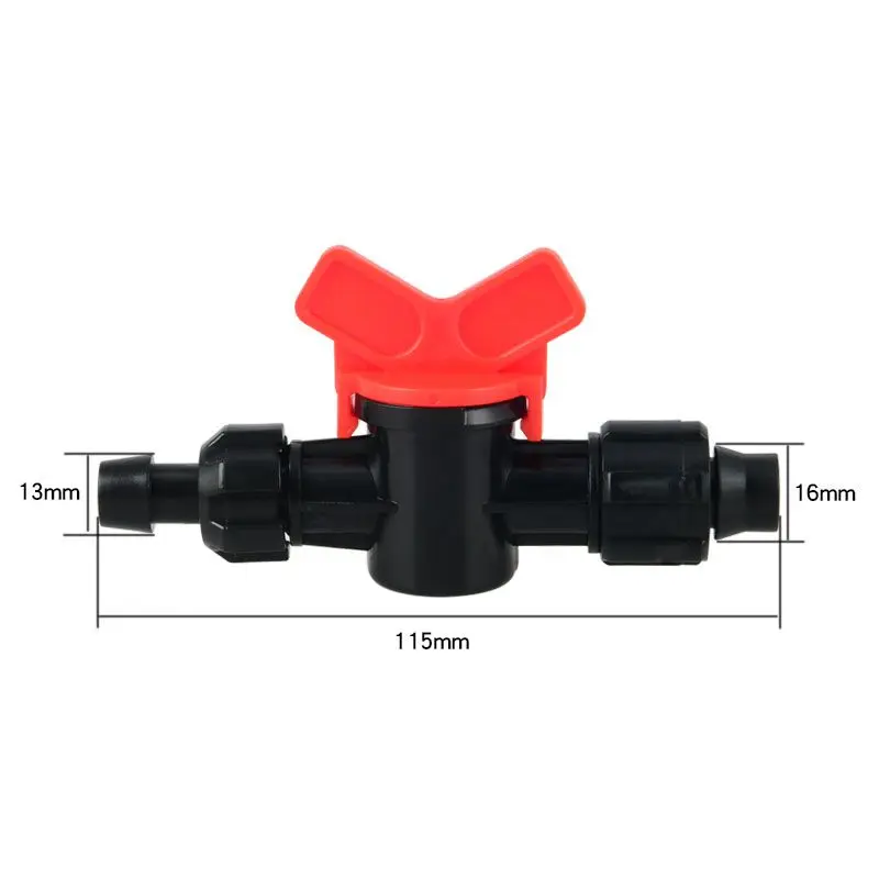 5/8 ''капельный ленточный клапан 16 мм оросительный соединитель шланговый