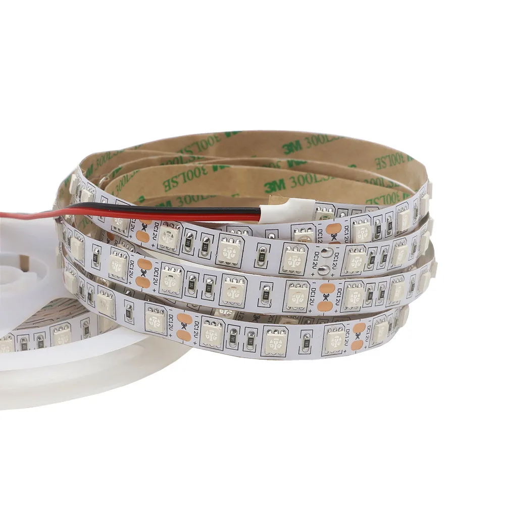Светодиодная УФ лента 5050 SMD 60Led/m 395 нм 12 В|Светодиодные ленты| |