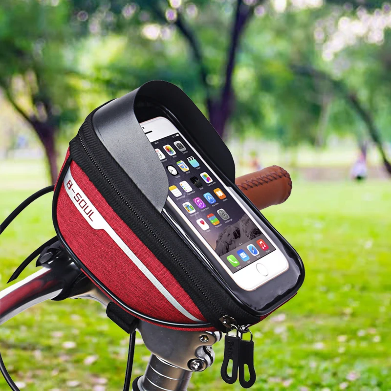 

Bicycle Bag Frame Front Top Head Tube Bike Bags Waterproof Touch Screen Mobile Phone Holder Pouch MTB Bike Cycling Accessories