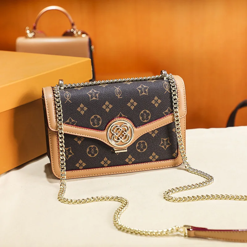 

Новинка 2021, модная кожаная сумка-мессенджер на плечо для дальнозоркости в стиле ретро, маленькая квадратная сумка, кошельки и сумочки, Роско...