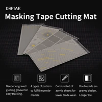 dspiae masking tape cutting matconcentric circles