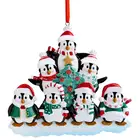 1 шт. Милая Рождественская елка для украшения елки, подвеска на рождественскую елку для 2-7 человек, семейный Рождественский Декор 2022