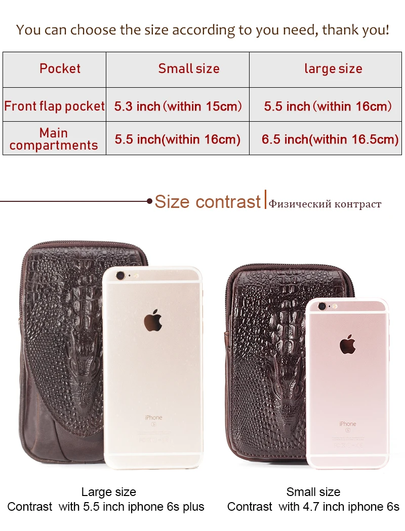 Genuine Leather Men's Waist Fanny Pack Mobile Phone Pouch Soft Cowhide Cross Body Zipper Money Purses Hip Bum Belt Bags For Men